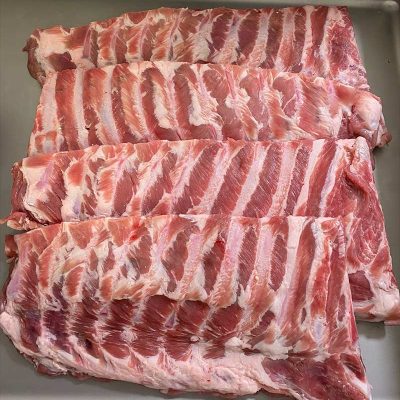 4 Full Racks of Meaty Ribs