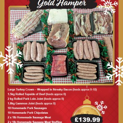 Christmas Hamper - Jamie's Meat Inn Sudbury - Gold