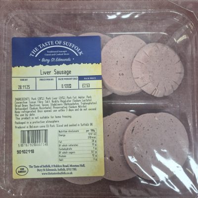 liver sausage